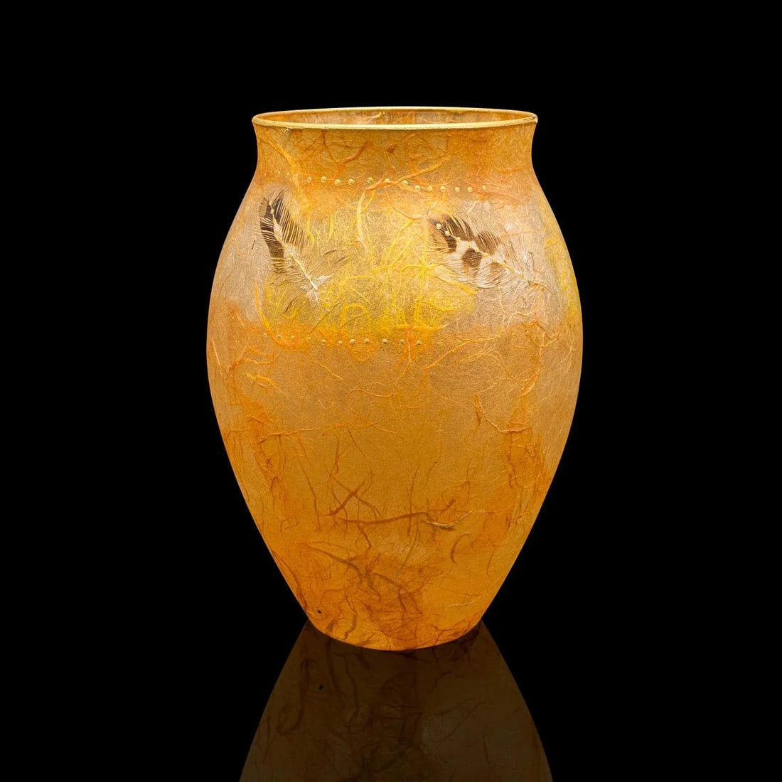 2000's Contemporary Decorative Flower Vase - 2