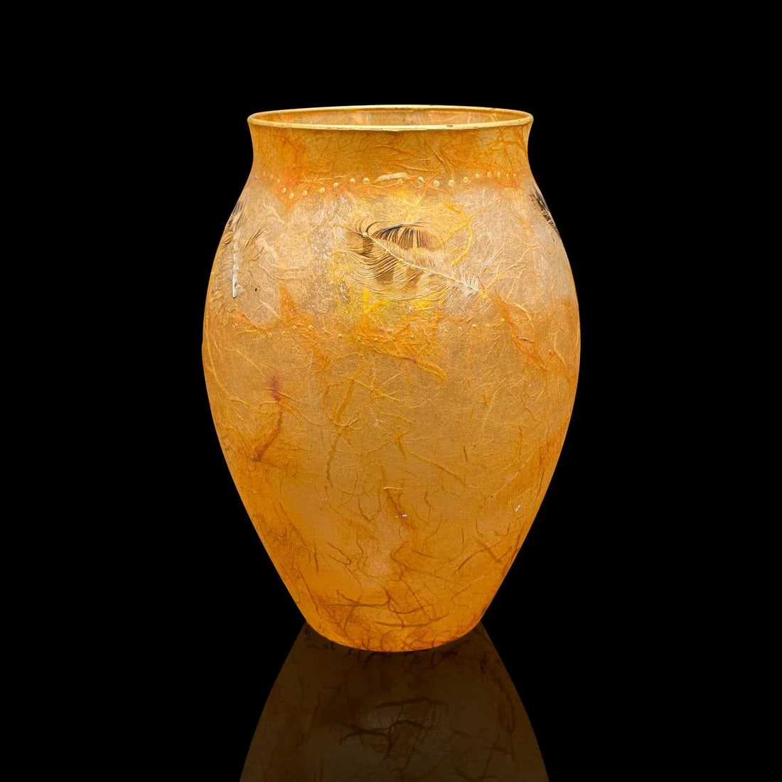 2000's Contemporary Decorative Flower Vase - 3