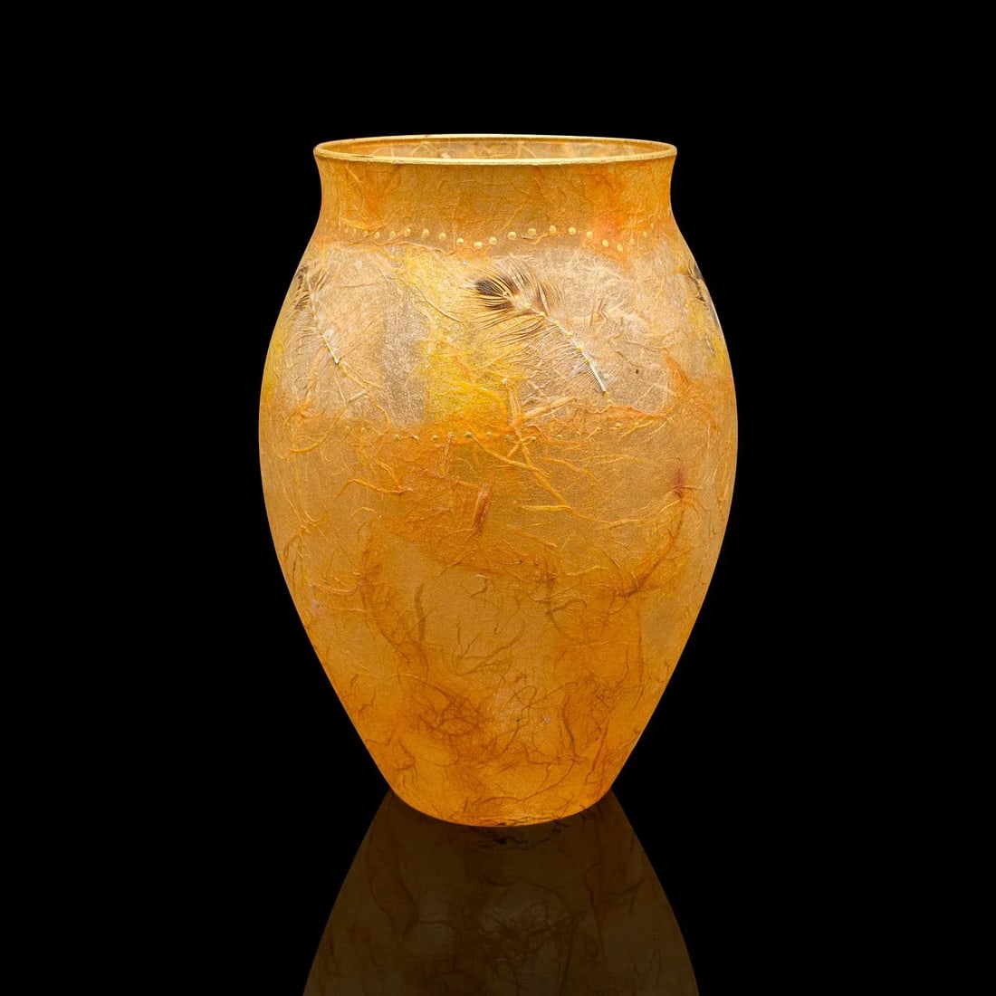 2000's Contemporary Decorative Flower Vase - 4