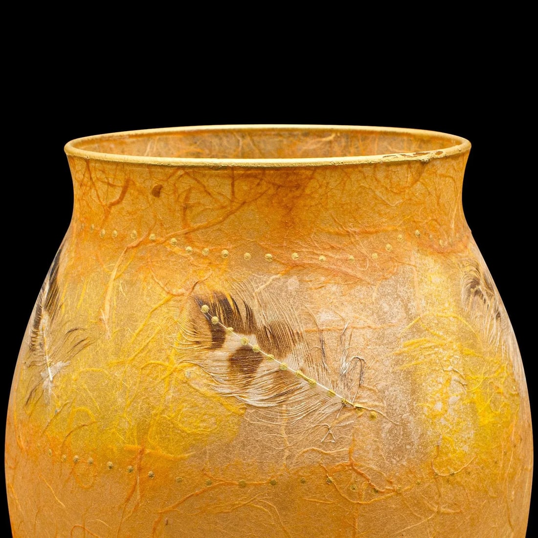 2000's Contemporary Decorative Flower Vase - 8