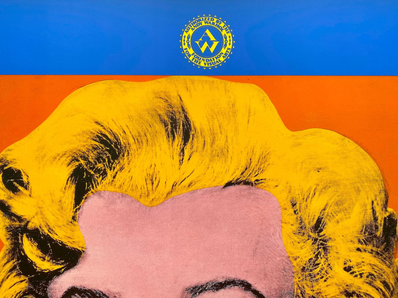 Andy Warhol Foundation Vintage 1996 Lithograph Print Framed Pop Art Poster " Shot Orange Marilyn " 1 - 8