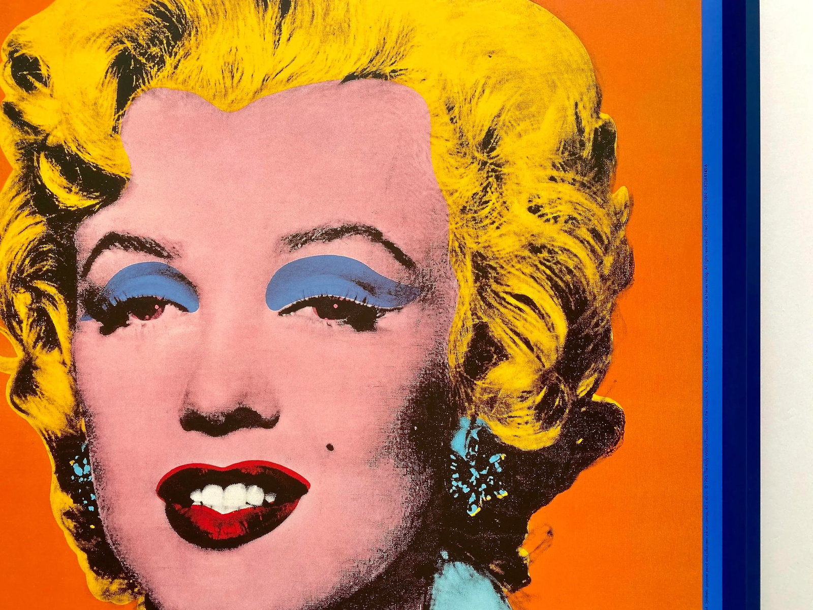 Andy Warhol Foundation Vintage 1996 Lithograph Print Framed Pop Art Poster " Shot Orange Marilyn " 1 - 9