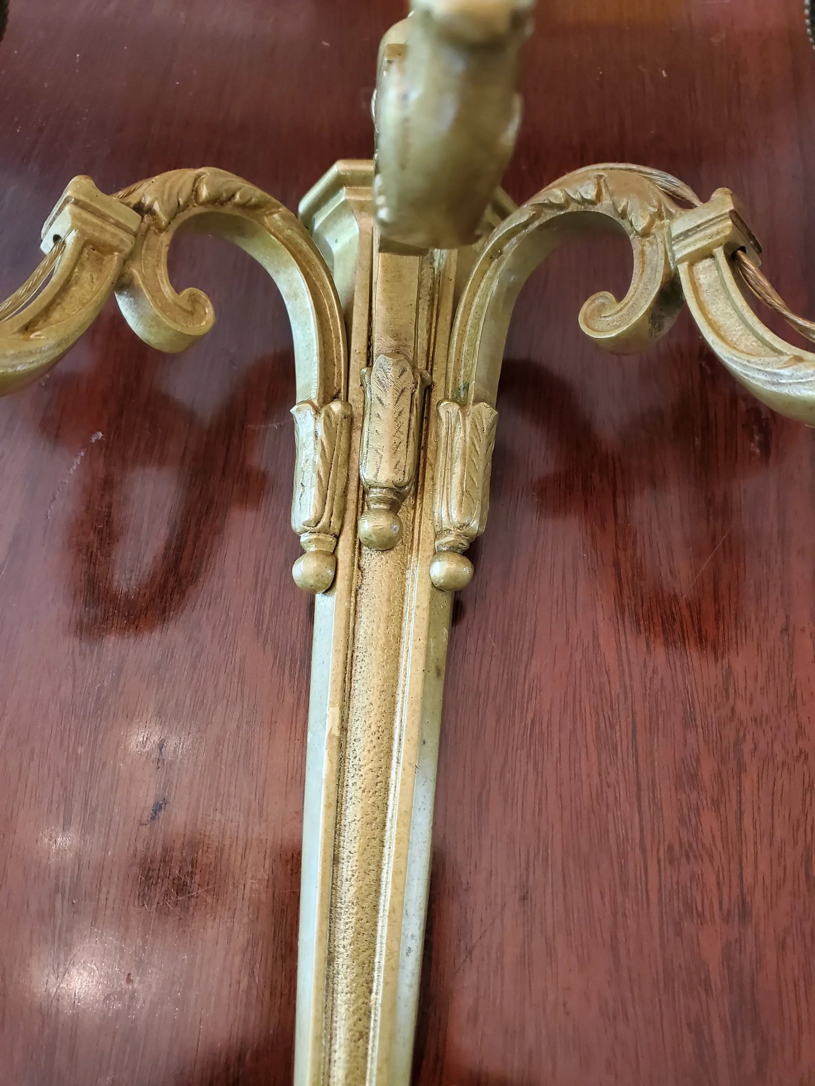 Pair of 1930s E.F. Chapman Caldwell Style Modern Bronze Sconces - 3