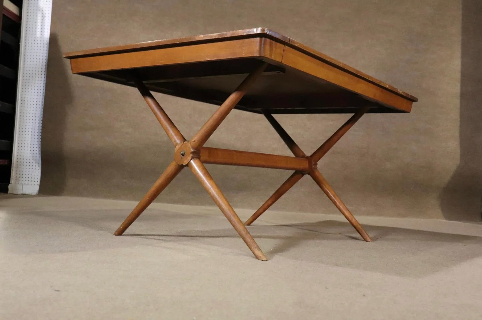 Mid-Century Trestle Base Dining Table - 3
