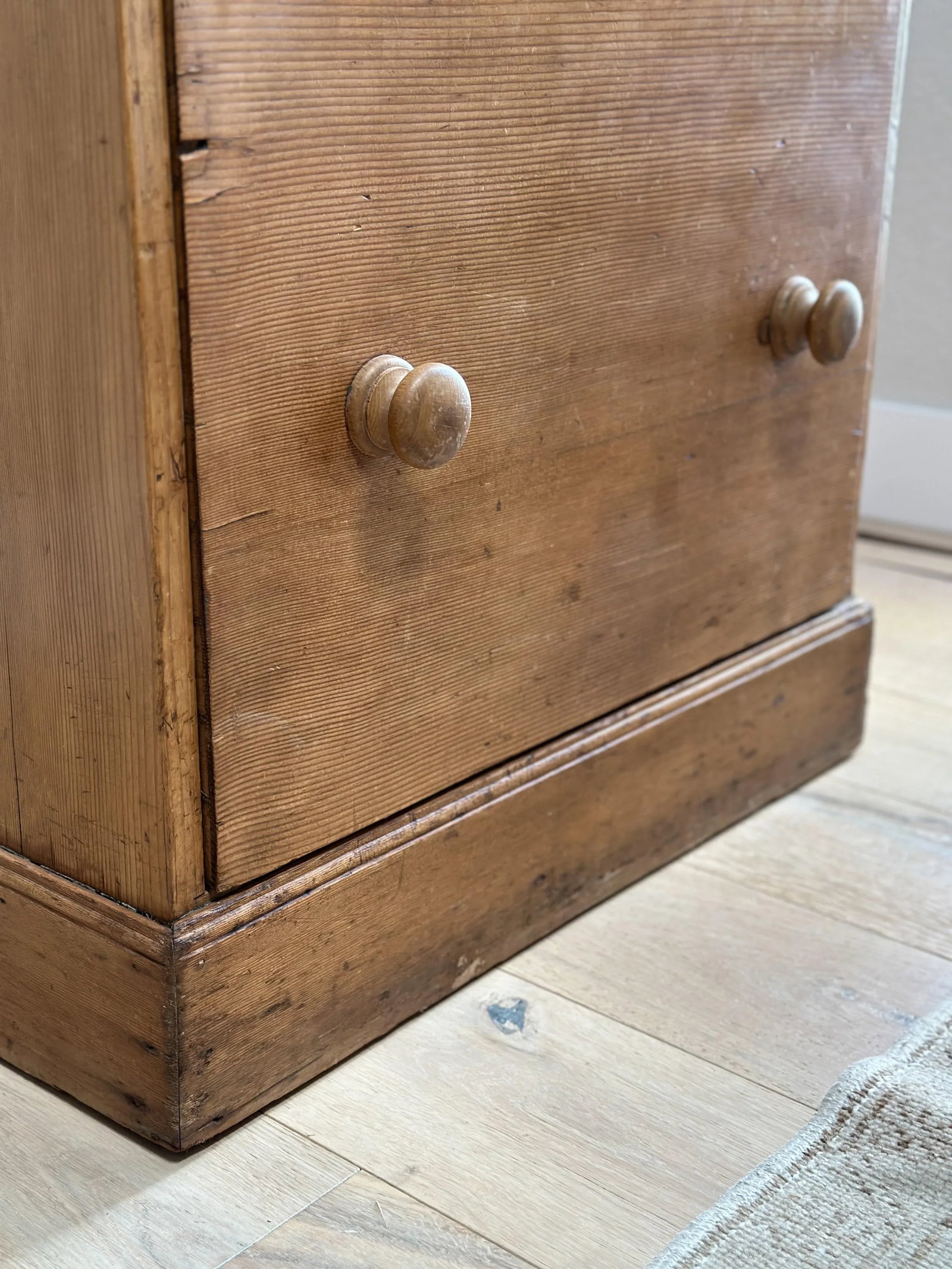 Antique Pine Cabinet - 7