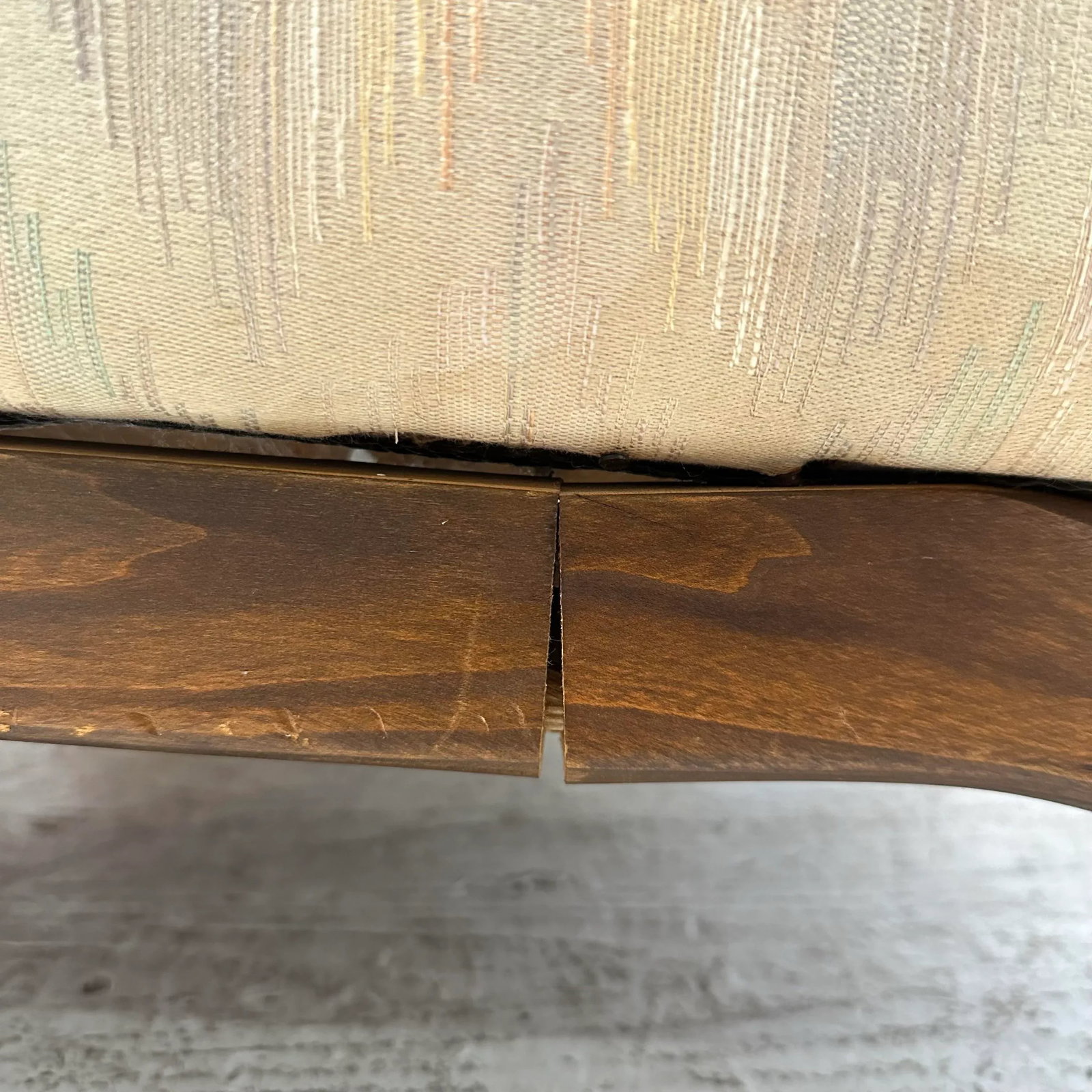 His and Hers Pearsall Style Club Chairs Listed for Restoration - 4