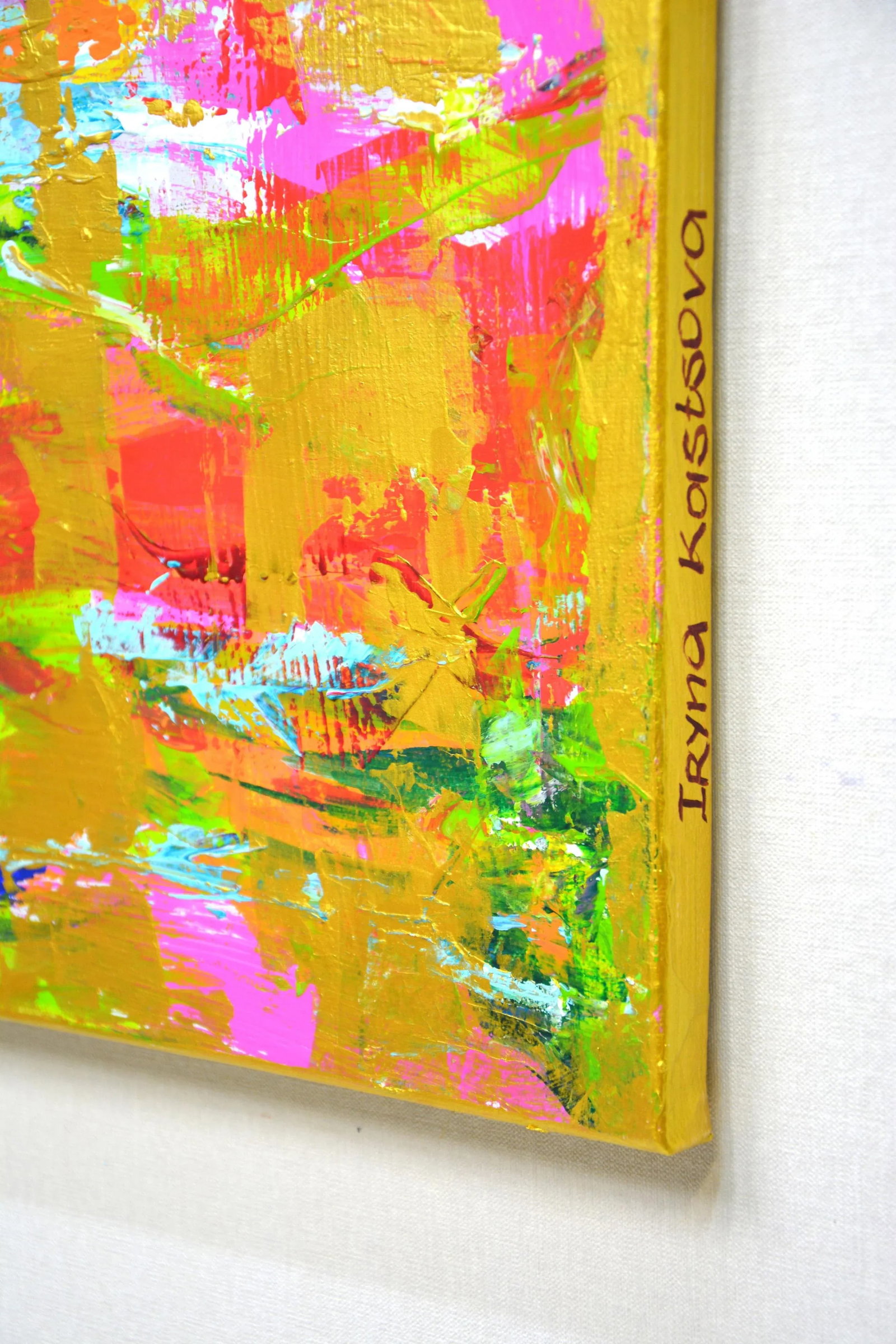 Expression With Gold. Original Contemporary Painting by Arts Bound - 3