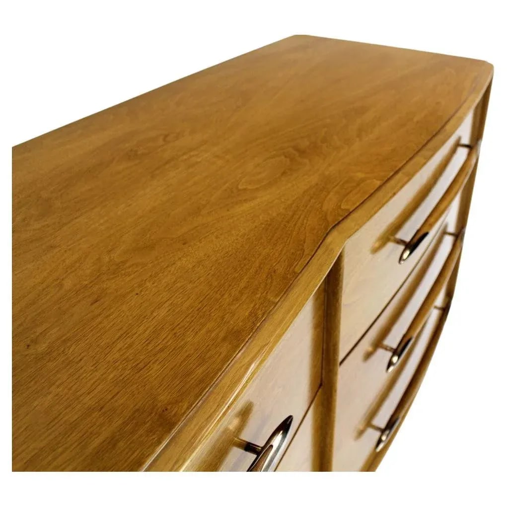 Gibbings Widdicomb Mid Century Modern Dresser Credenza Light Walnut - 3