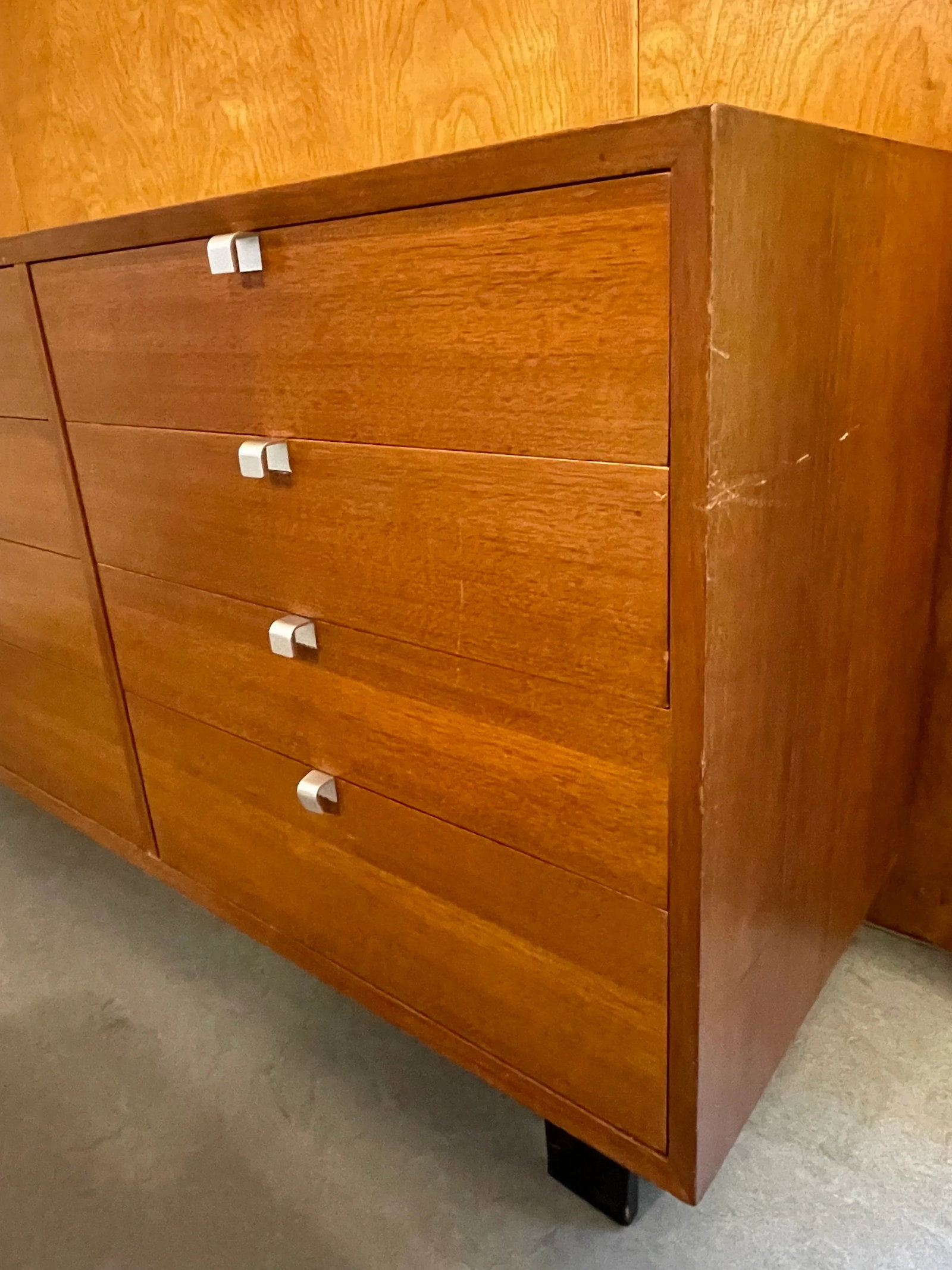 1950s Rare George Nelson Double Dresser - 5