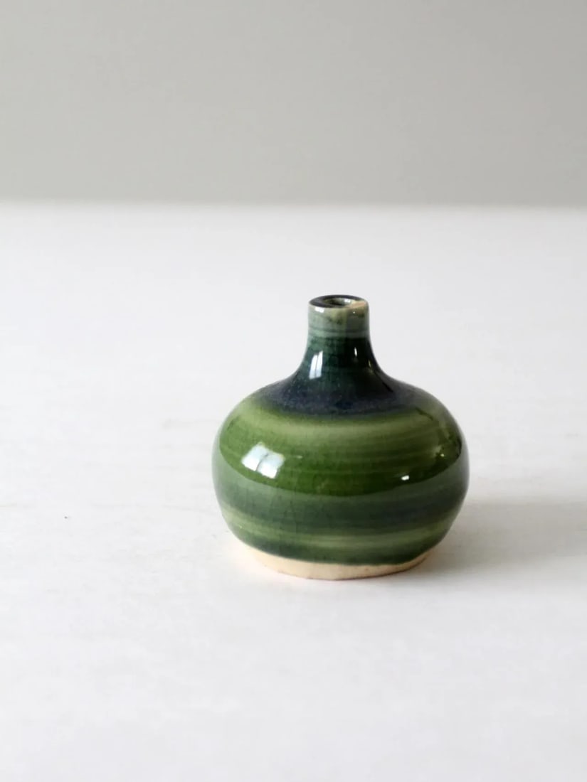 Vintage Studio Pottery Vase - 4