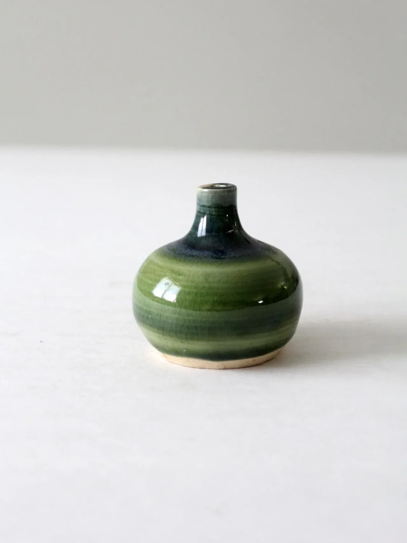 Vintage Studio Pottery Vase - 7