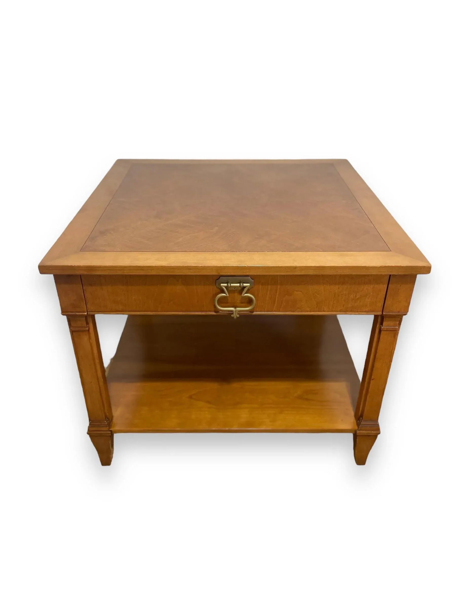 1960s Baker Furniture Mid Century French Regency Mahogany Bedside Tables - a Pair - 4