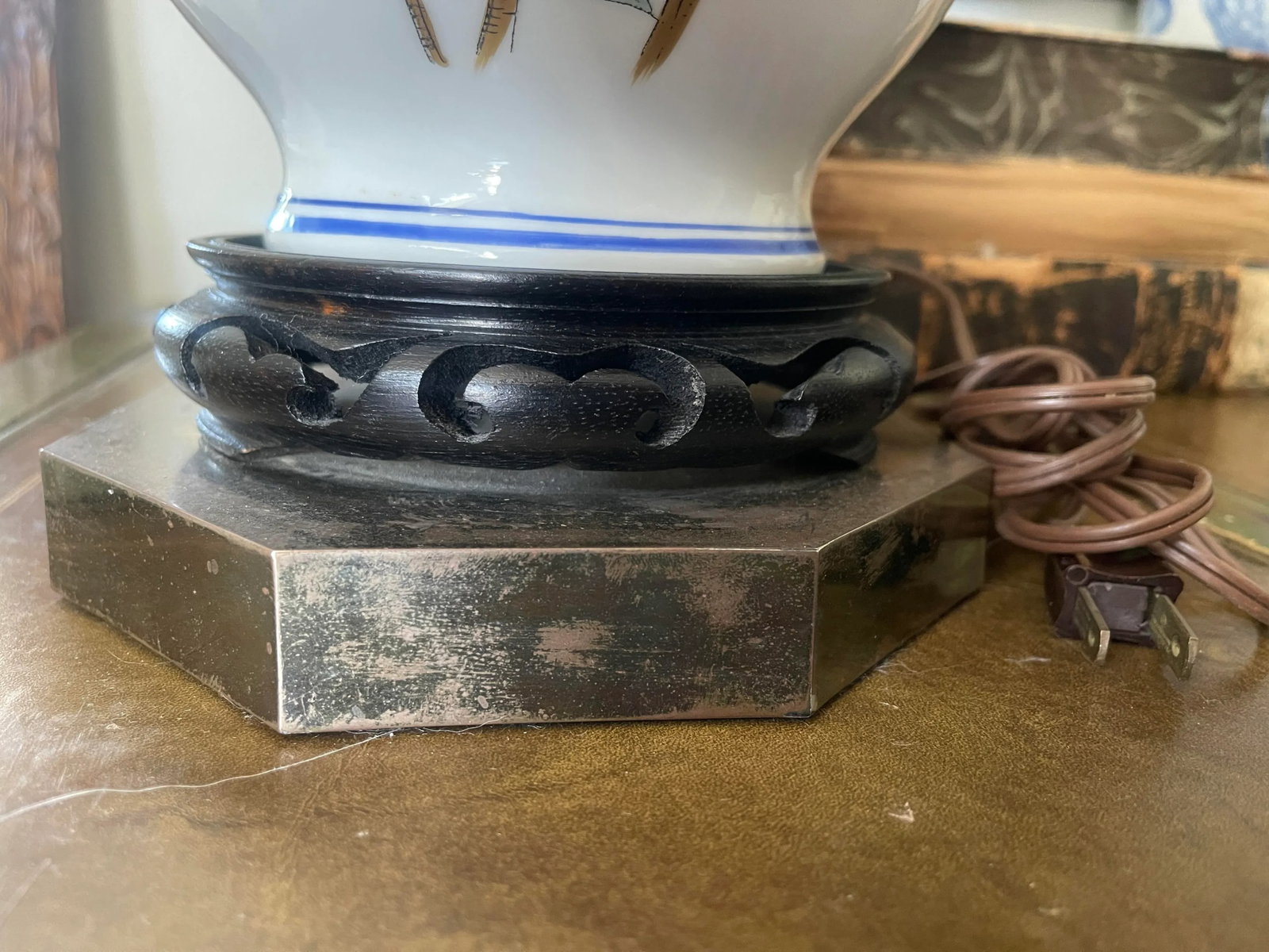 1972 Asian Temple Jar Lamp by Chapman - 7
