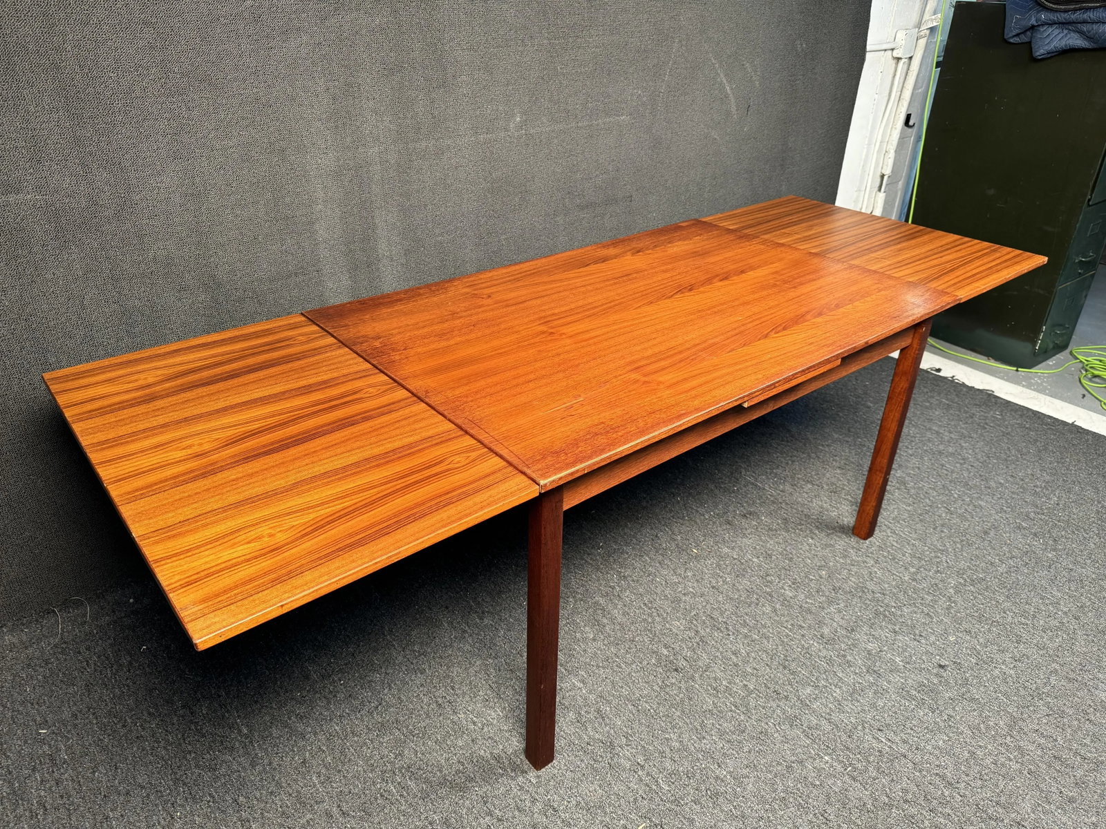 Danish Teak Expansion Dining Table by Brdr Furbo - 4