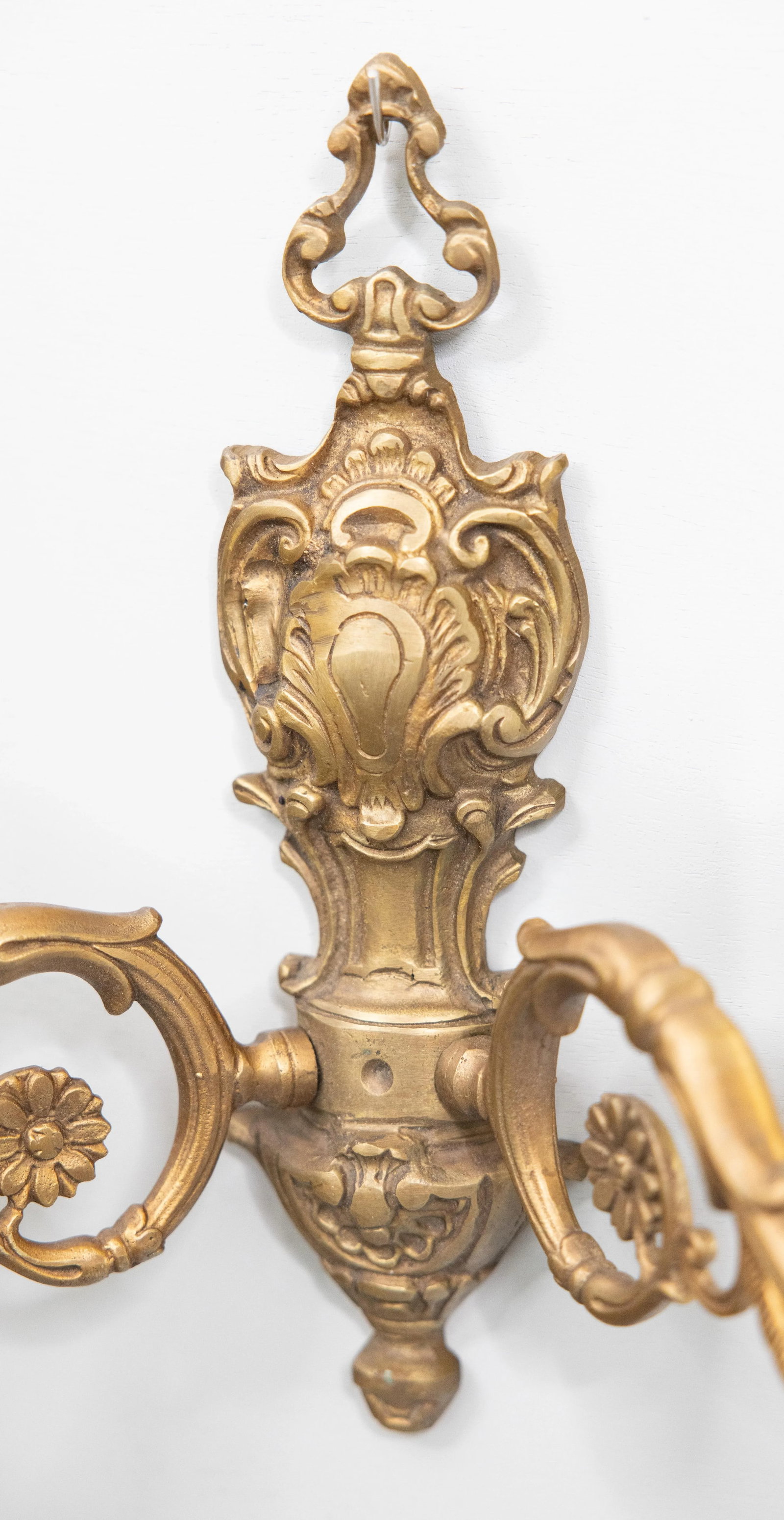 19th Century French Gilt Bronze Wired Wall Sconces - a Pair - 4