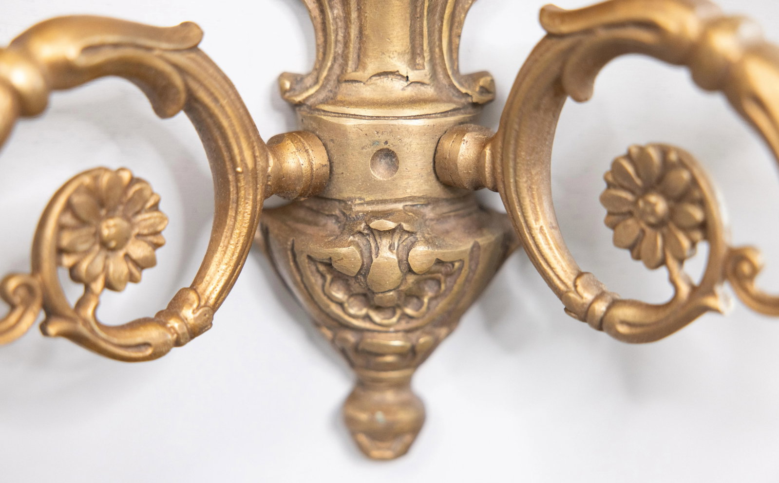 19th Century French Gilt Bronze Wired Wall Sconces - a Pair - 7