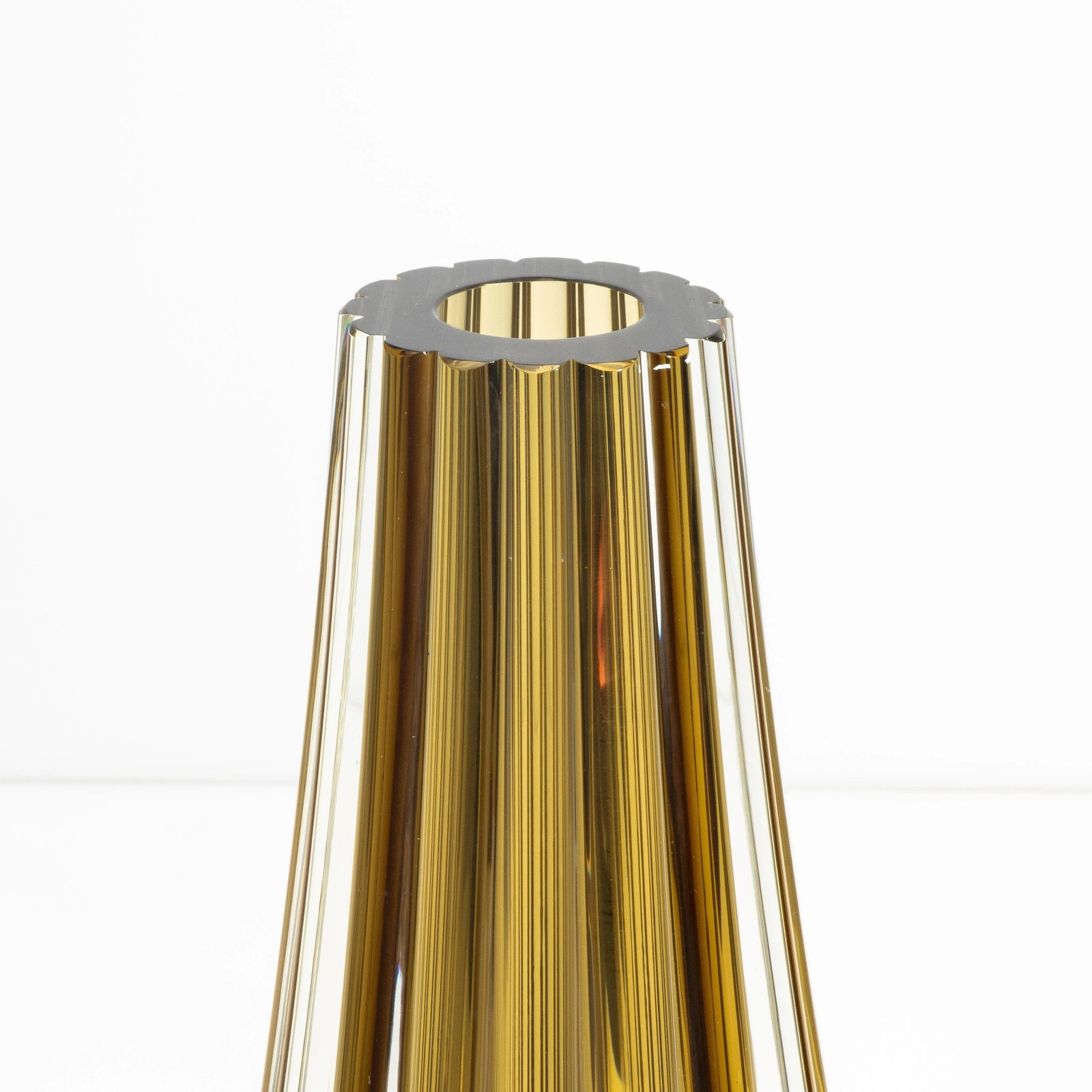 Hand Blown Murano Massiccio Vase in Copper - 6