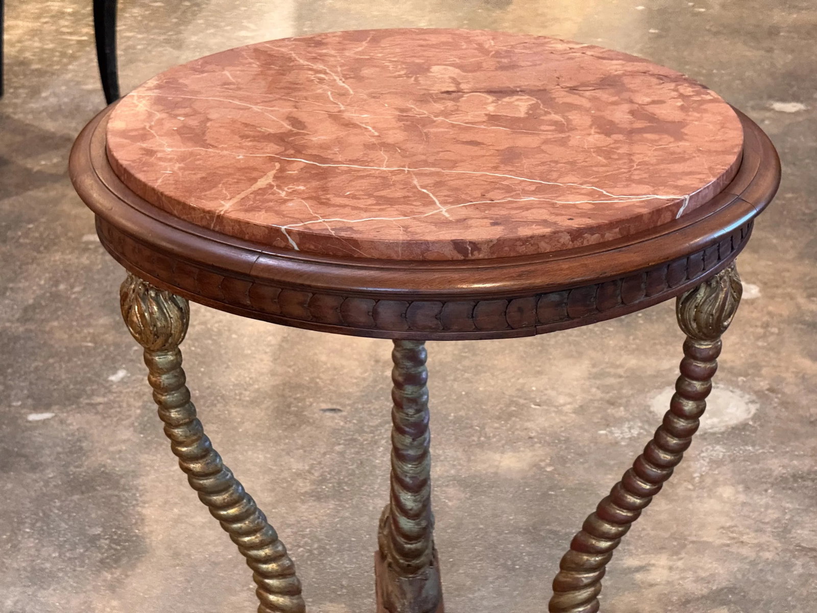 19th Century Dolphin Base Table - 6