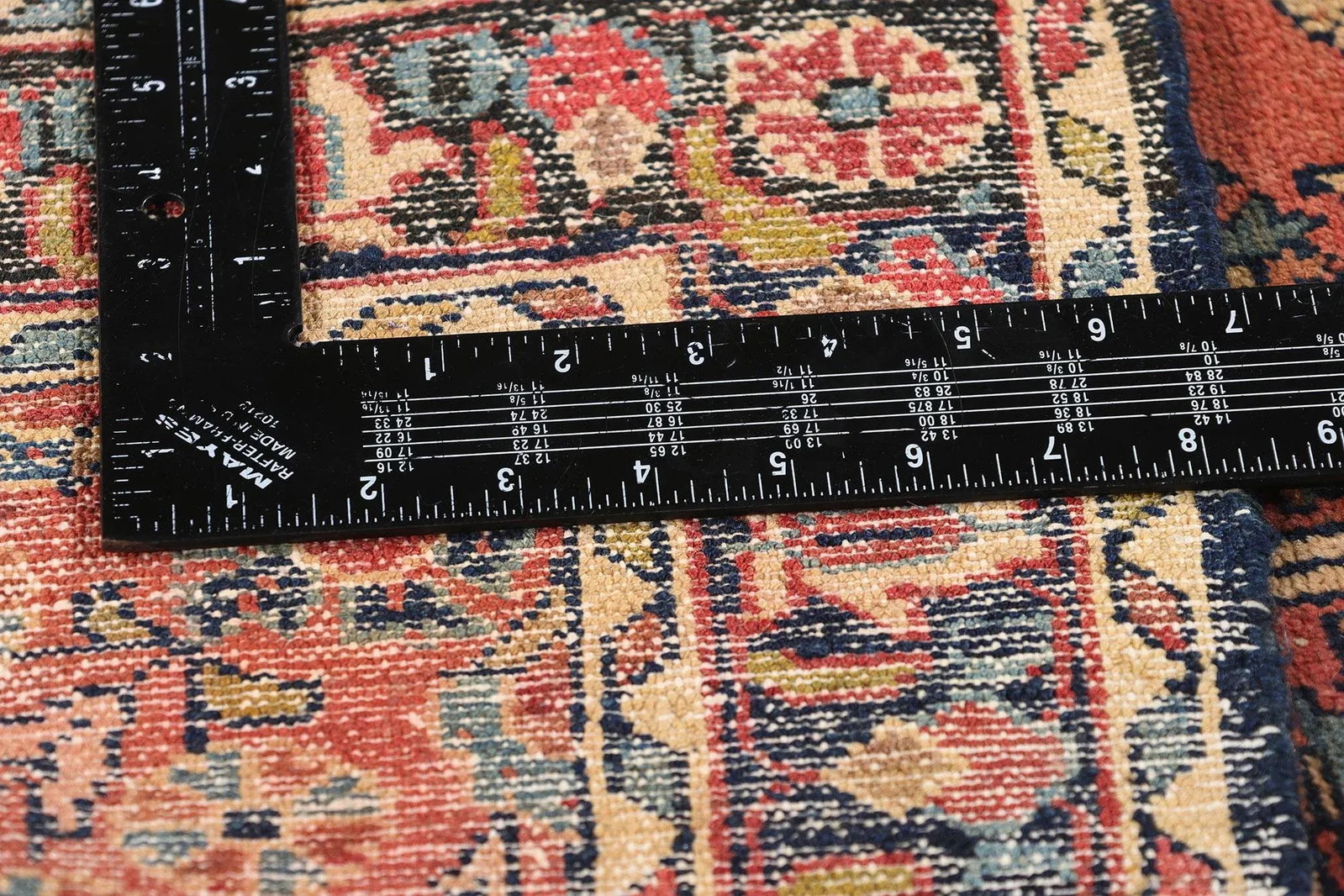 Antique Persian Hussainabad Hamadan Rug - 02'08 X 04'00 - 6