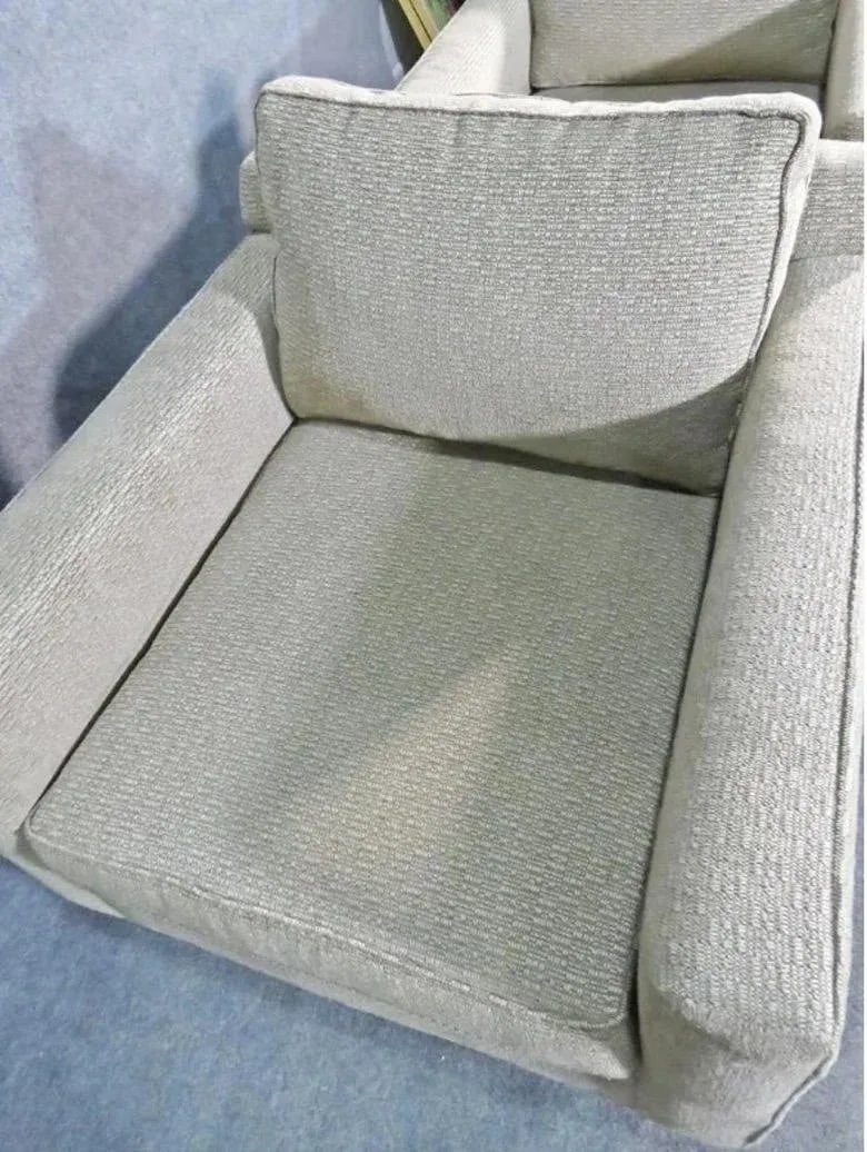 Fabric Club Chairs by Mitchell Gold + Bob Williams - A Pair - 6