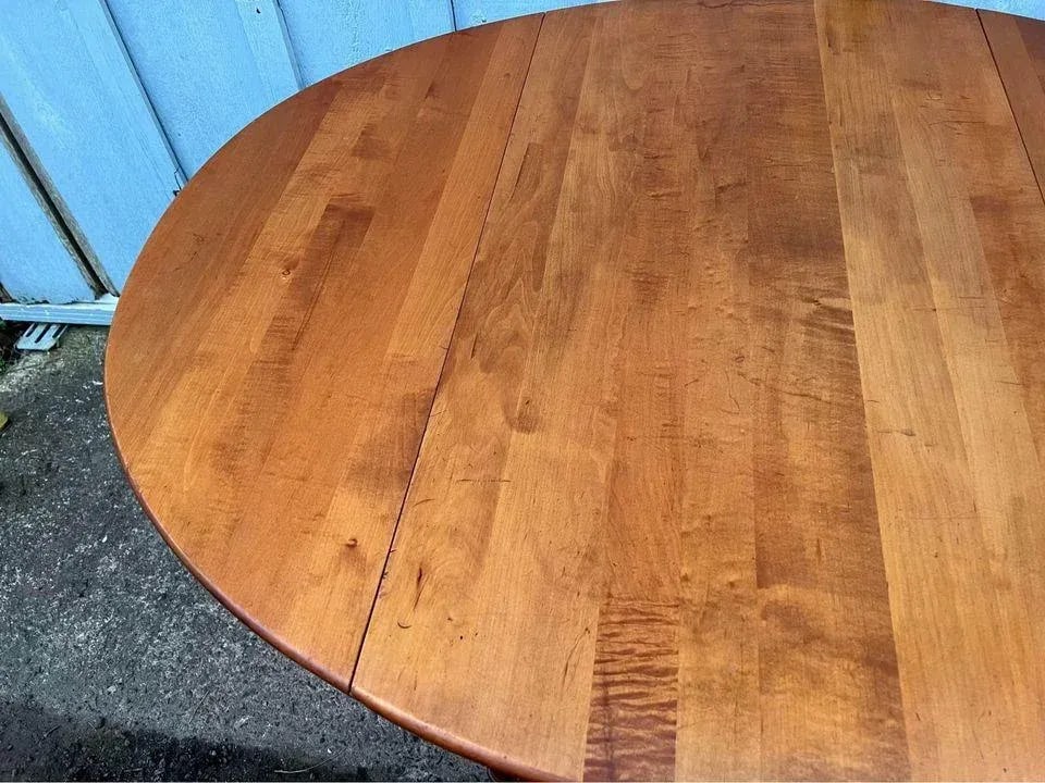 Antique Gate Legs Drop Leaf Dining Table. - 10