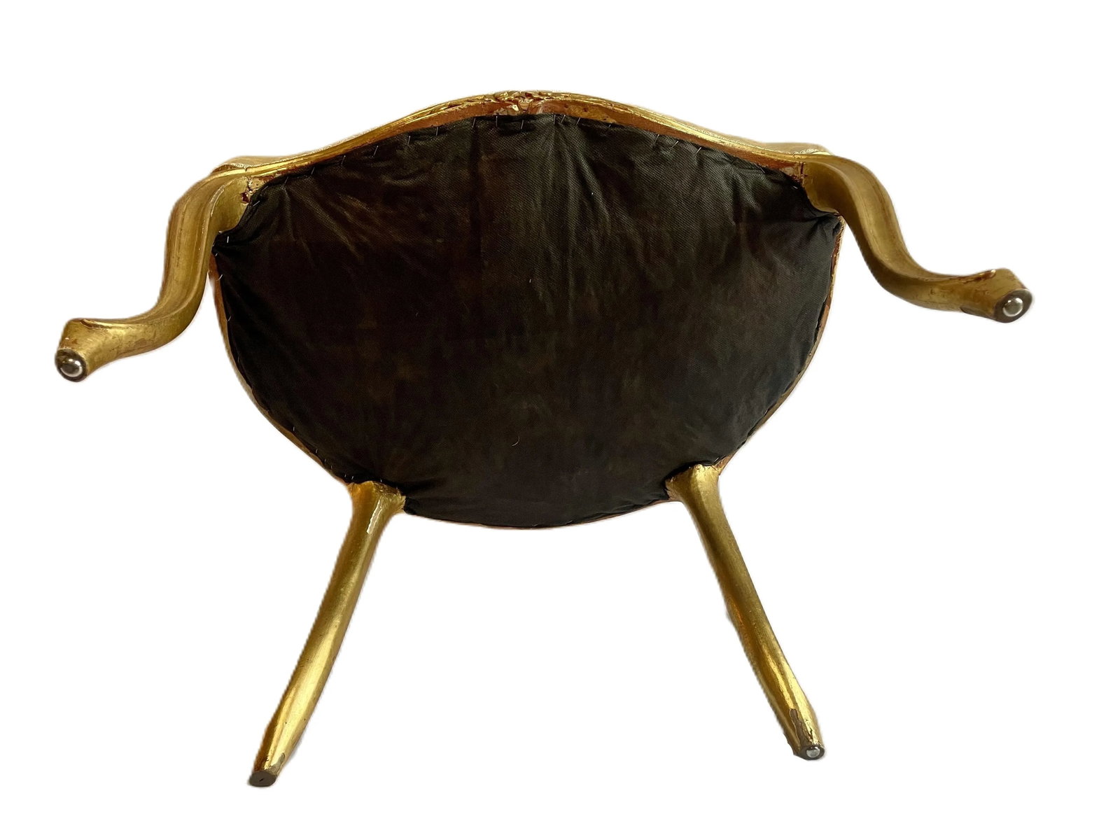 Louis XV Style Chairs With Elegant , Fortuny Upholstery - 8