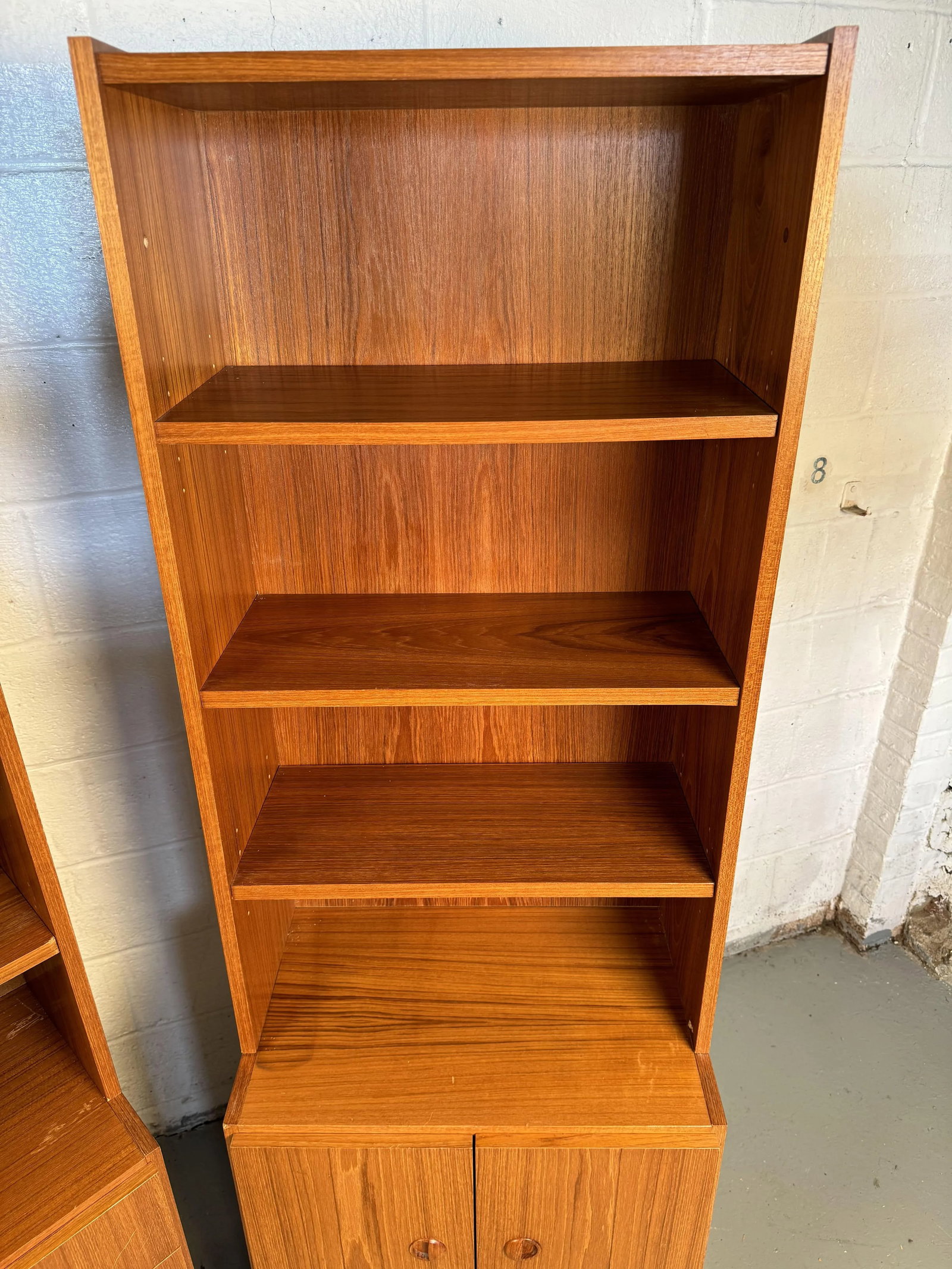 Mid 20th Century Vintage Modular Shelving Units by Van Pelt - Set of 2 - 4