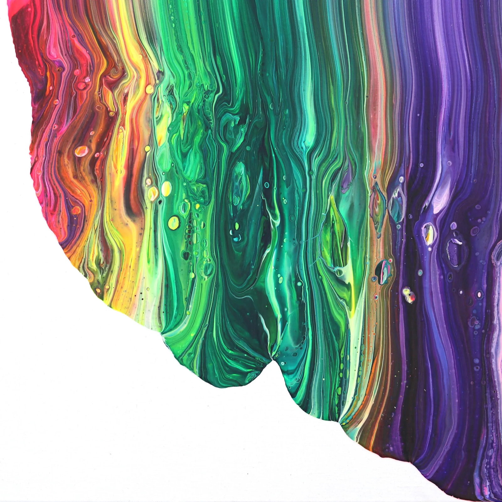 Av_937 - Colorful Textured Contemporary Abstract Painting on Canvas Original Artwork by Alex Voinea - 4