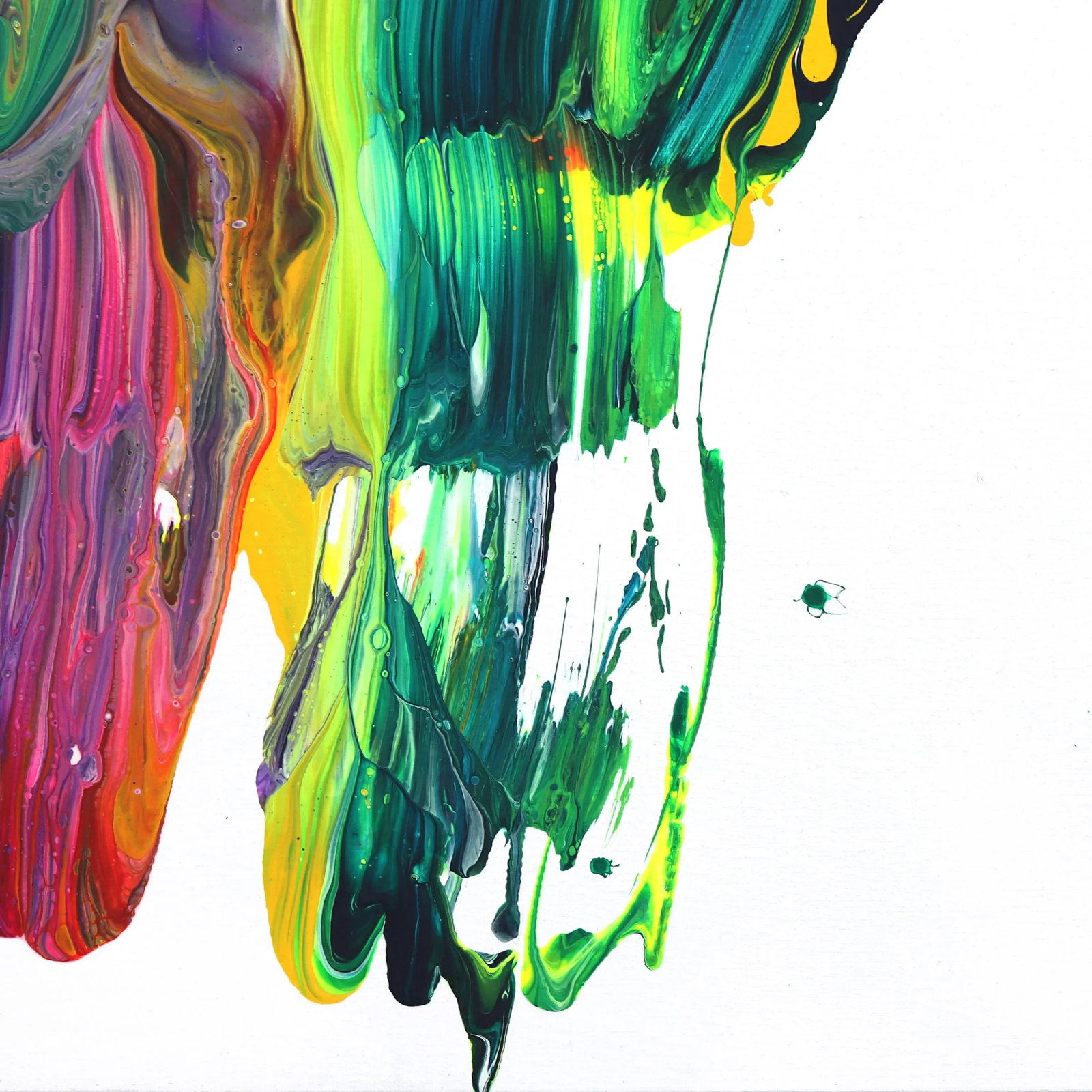 Av_937 - Colorful Textured Contemporary Abstract Painting on Canvas Original Artwork by Alex Voinea - 5
