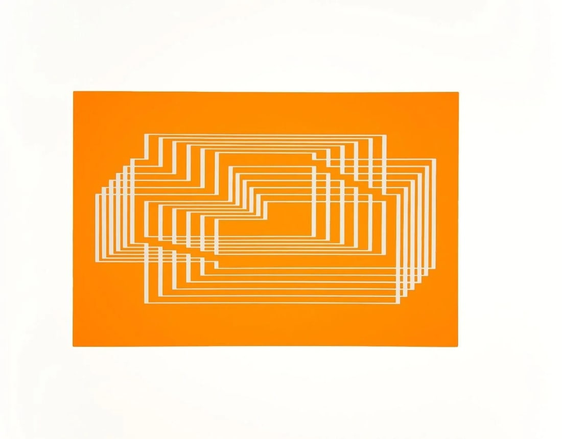 Josef Albers Formulation: Articulation Portfolio I, Folder 31 Framed - 2