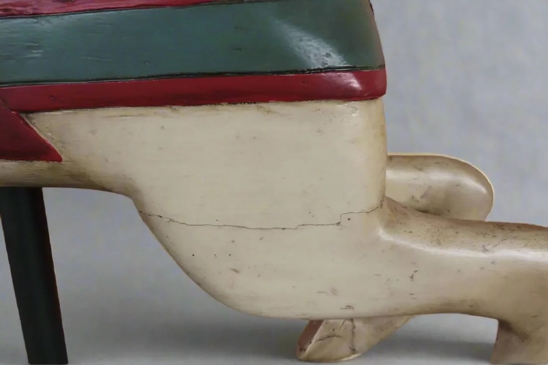 Restored Carousel Horse Antique 1890 Armitage Herschell Co. With Real Cow Tail - 6