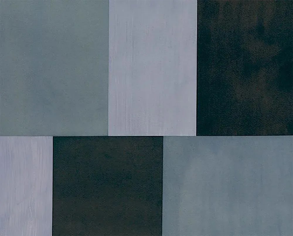 Tom McGlynn "Test Pattern 12 (Grey Study)", Painting - 3
