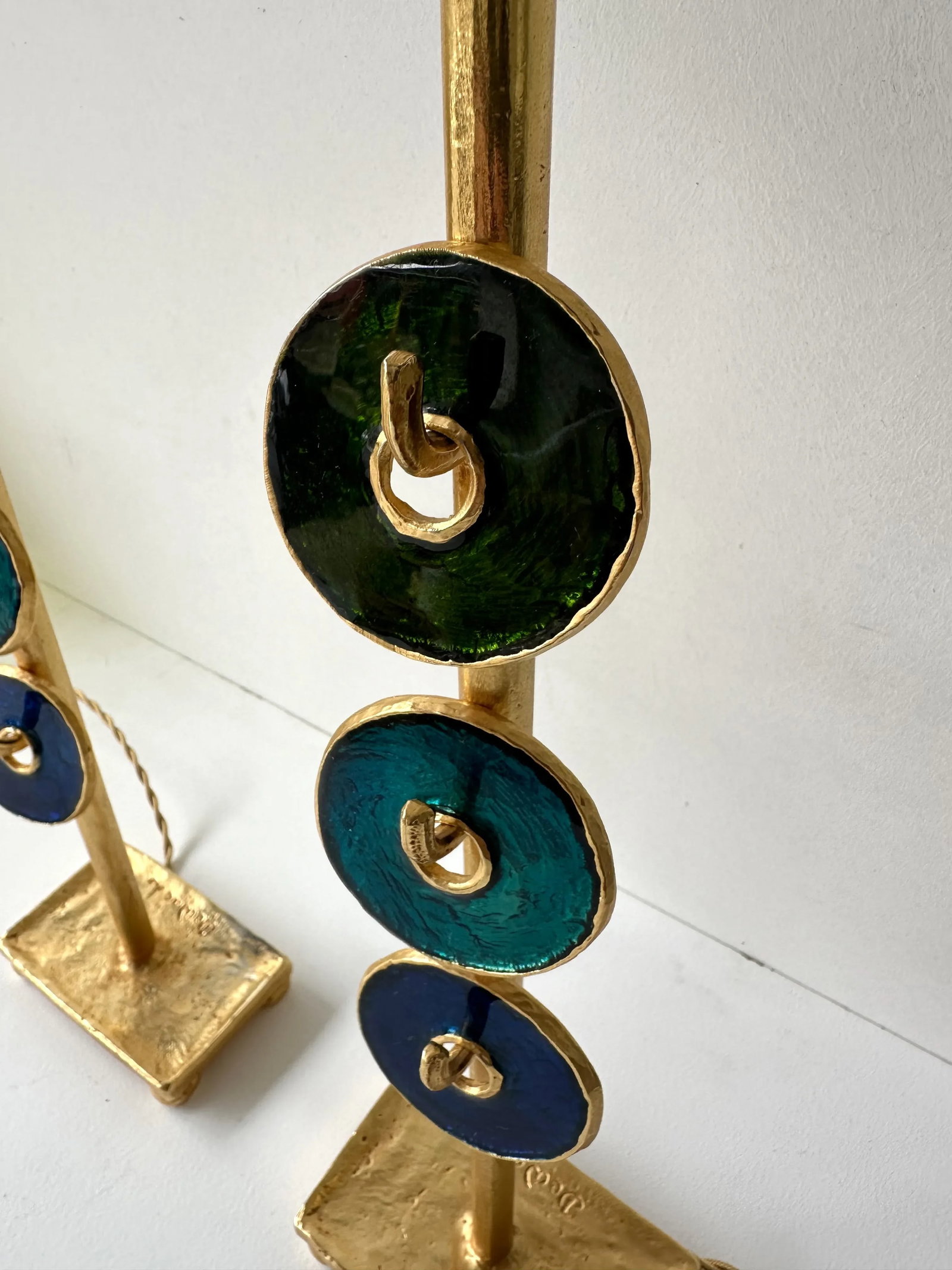 Pair of Lamps by Nicolas Dewael for Fondica, France, 1990s - 11