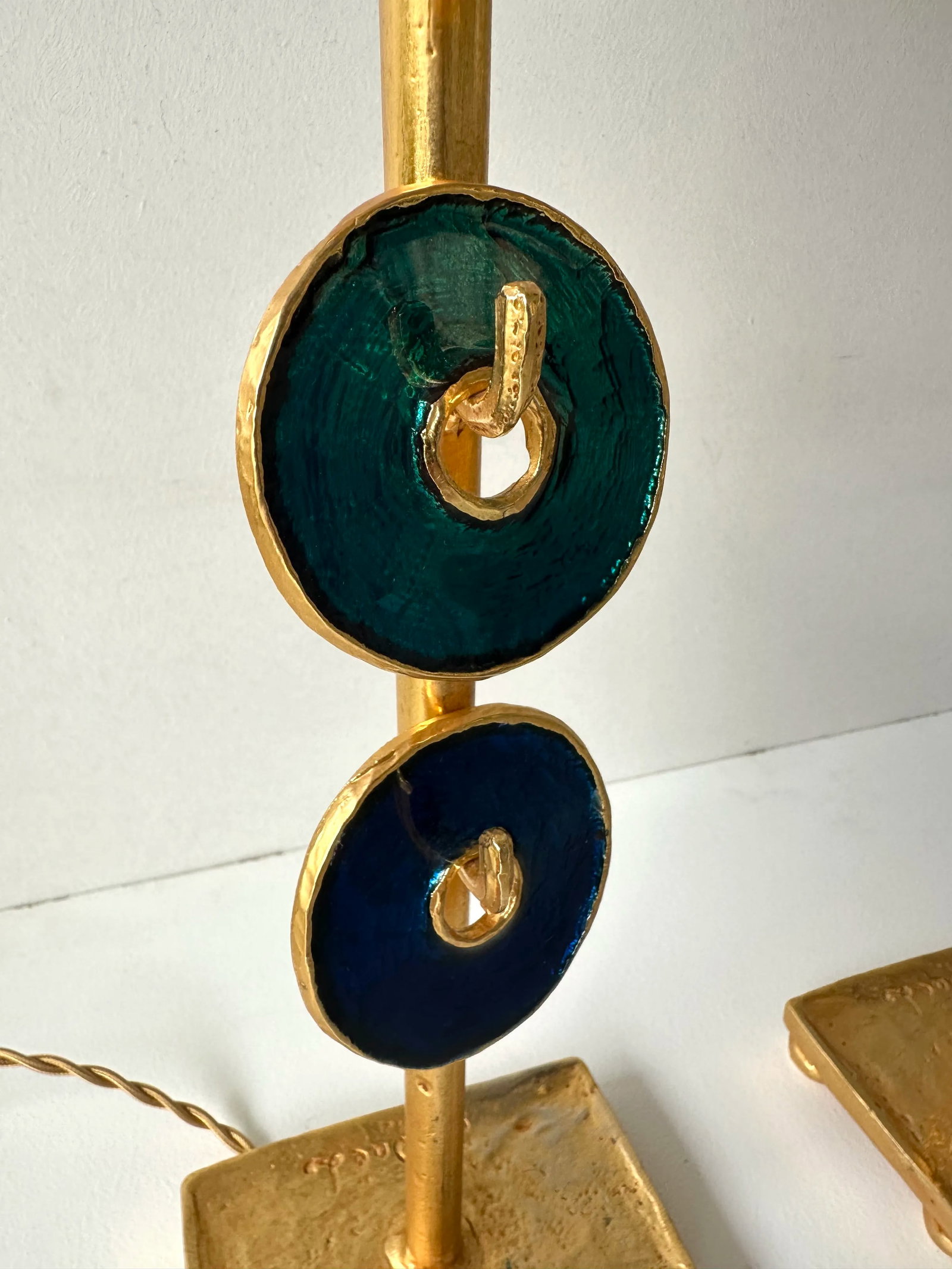 Pair of Lamps by Nicolas Dewael for Fondica, France, 1990s - 9