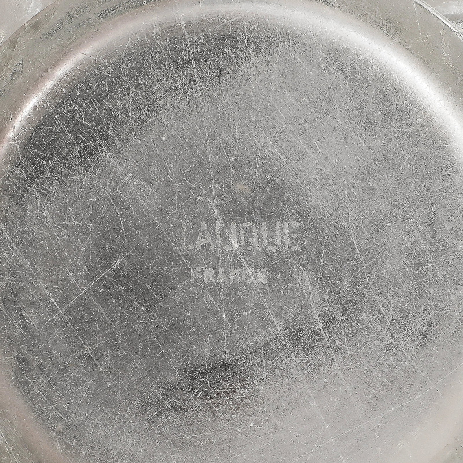Mid-Century Modernist Crystal Bagatelle Vase Signed Lalique - 12