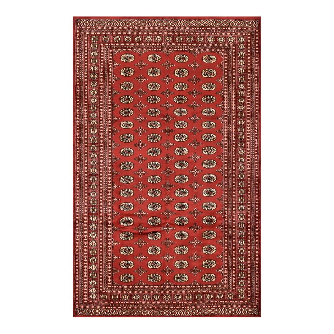 Bokhara Rug 6â€™1â€ X 10â€™2â€ (1 of 12)