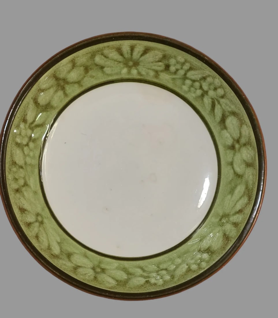 Vintage Pair of Stangl Pottery Hand Painted "Blossom Ring Pattern" Bowls - 2