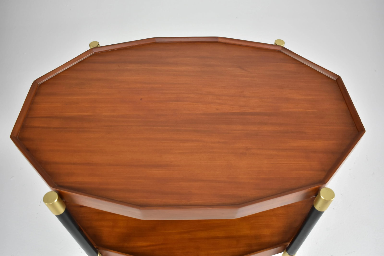 Italian Wood & Metal Trolley by Bergonzi, 1950s - 8