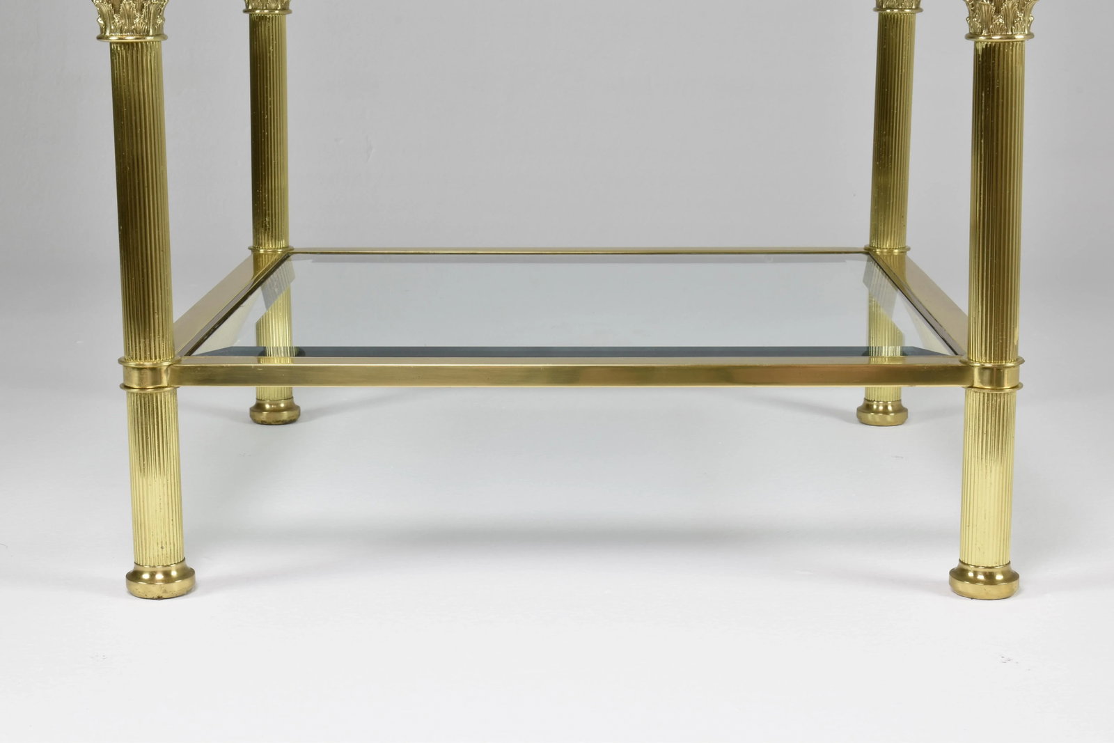 1980s Pair of French Hollywood Regency Coffee Tables Attributed to Maison Jansen - 10