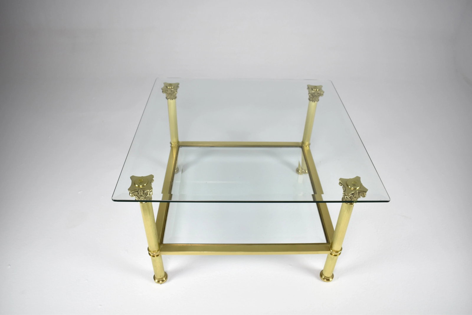 1980s Pair of French Hollywood Regency Coffee Tables Attributed to Maison Jansen - 11
