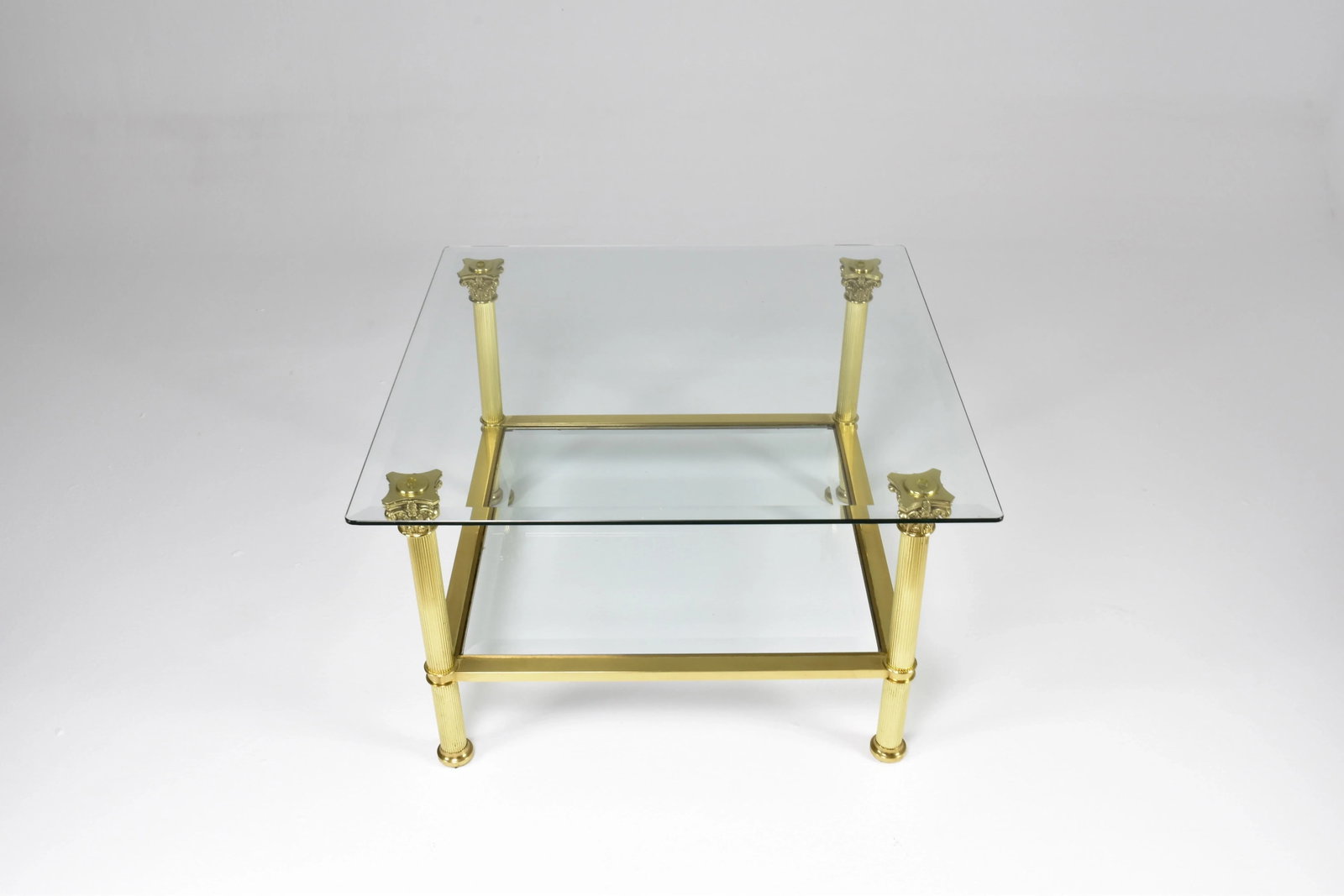 1980s Pair of French Hollywood Regency Coffee Tables Attributed to Maison Jansen - 4