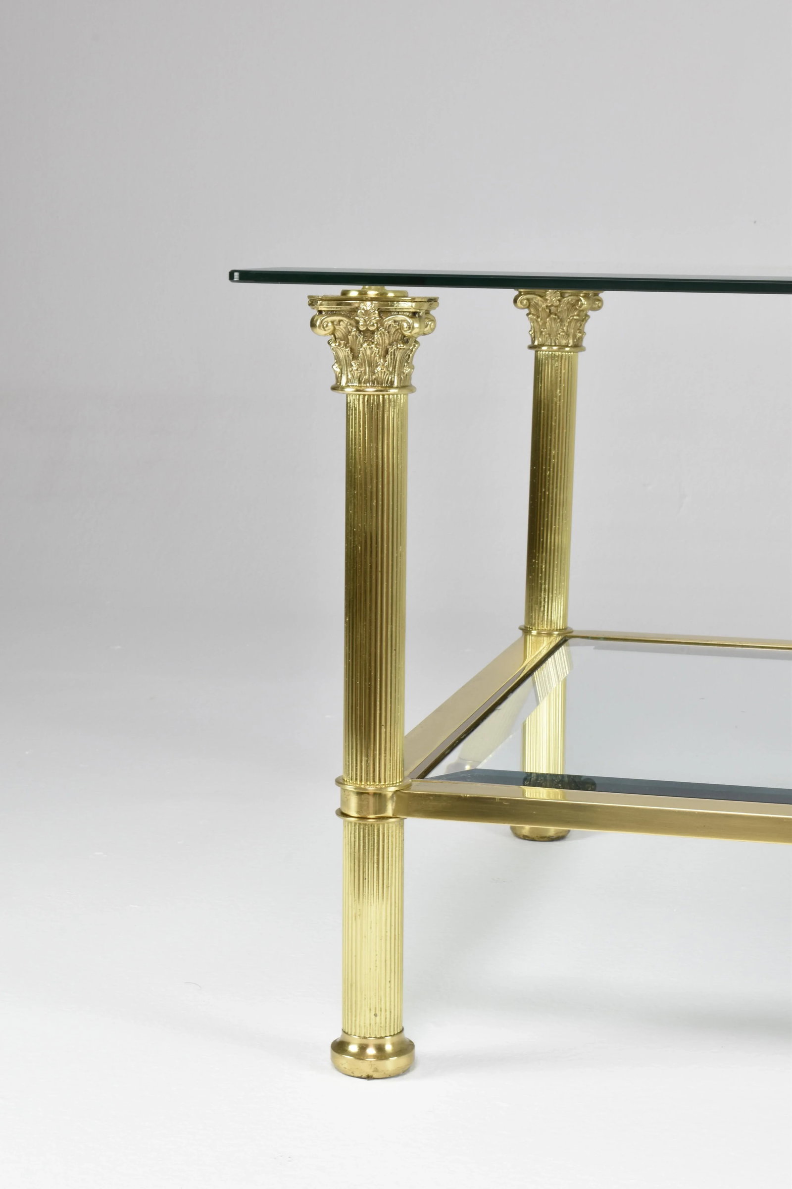 1980s Pair of French Hollywood Regency Coffee Tables Attributed to Maison Jansen - 5