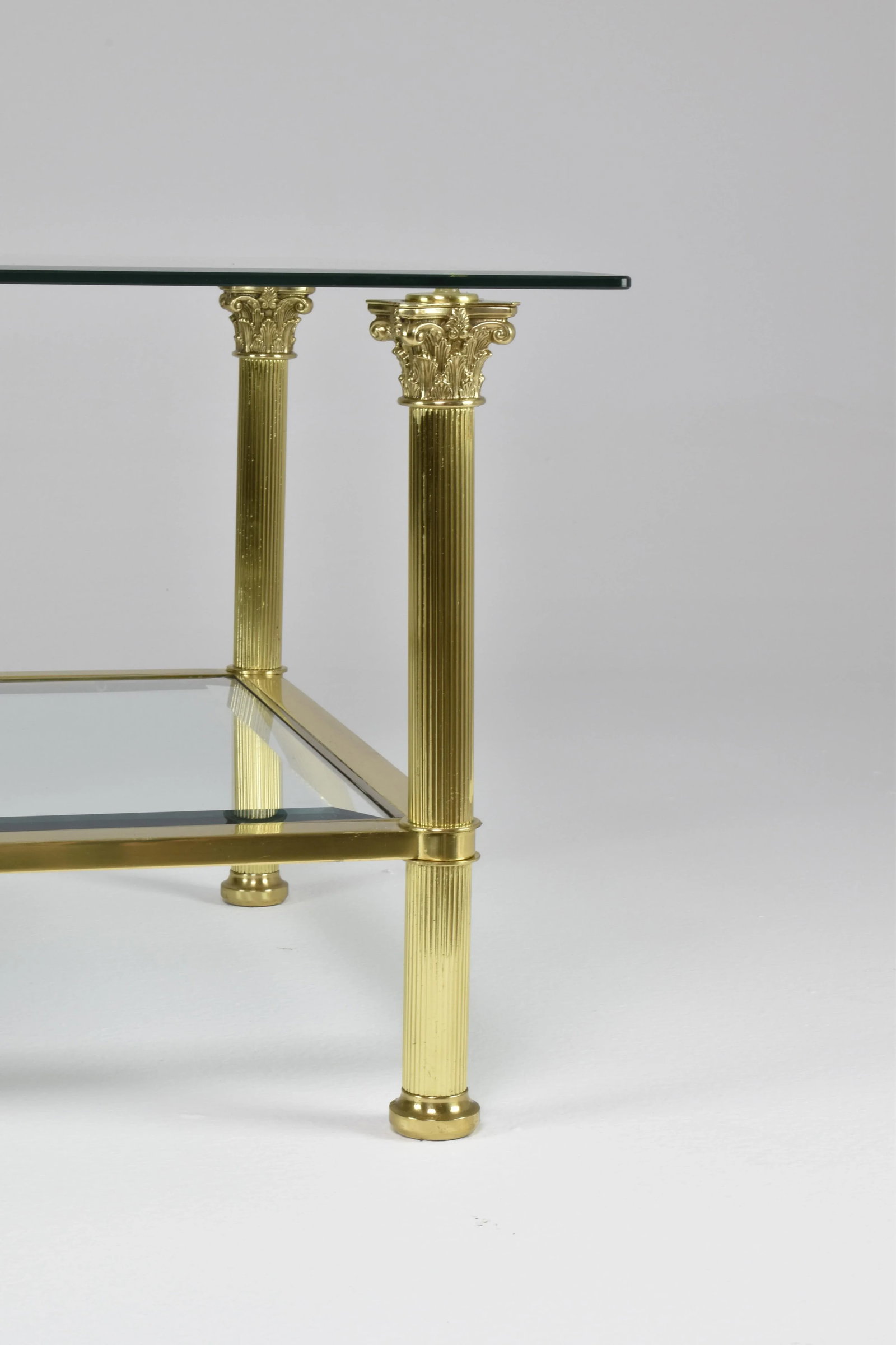 1980s Pair of French Hollywood Regency Coffee Tables Attributed to Maison Jansen - 6
