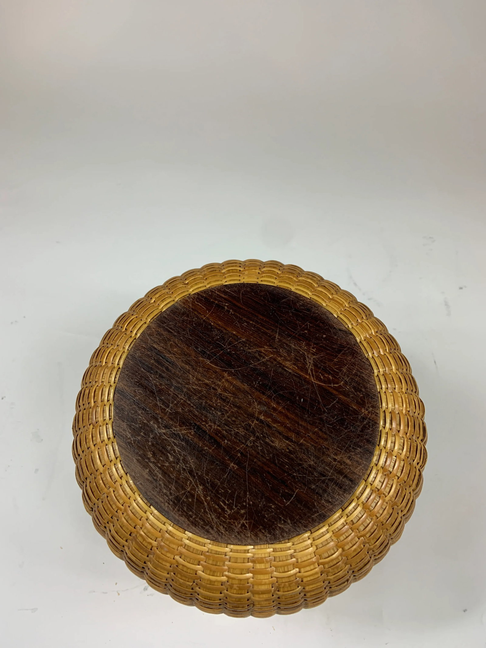 Gerald (Gl) Brown Nantucket Lightship "Cross Rip Jr" Basket (Signed) Vintage 1980s - 6