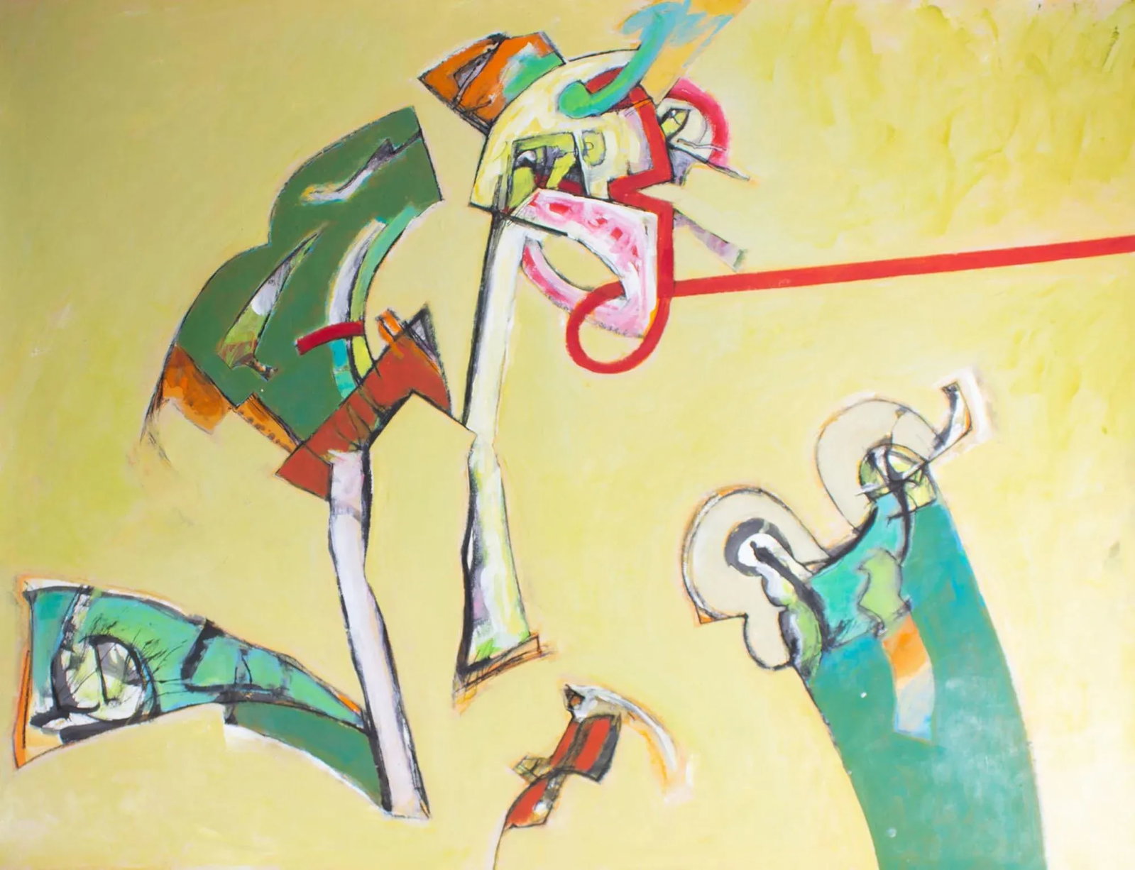 Acrylic Abstract Painting by James L. Bruch - 2