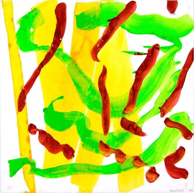 Dolphin Dance 05 Painting by Ellen Priest - 3