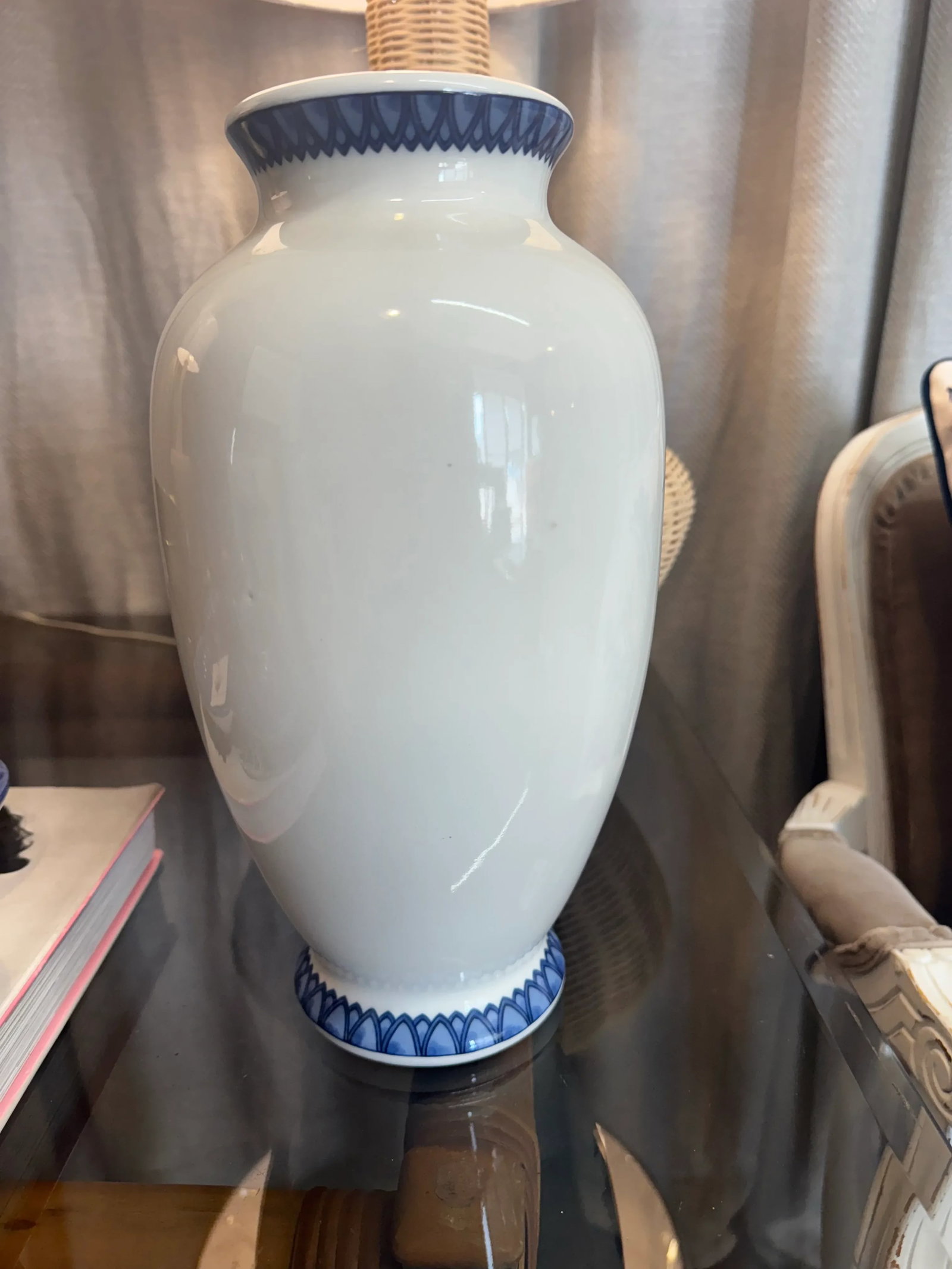 Chinoiserie Landscape Vase - 2