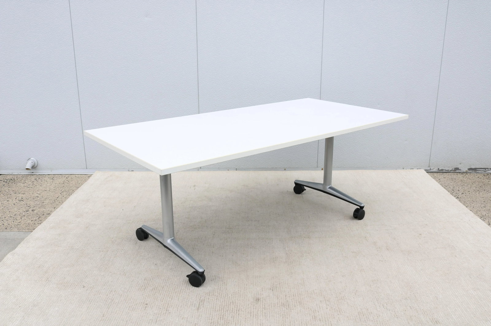 Modern Christian Cornelius for Coalesse Akira Rectangle Mobile Conference Table - 4