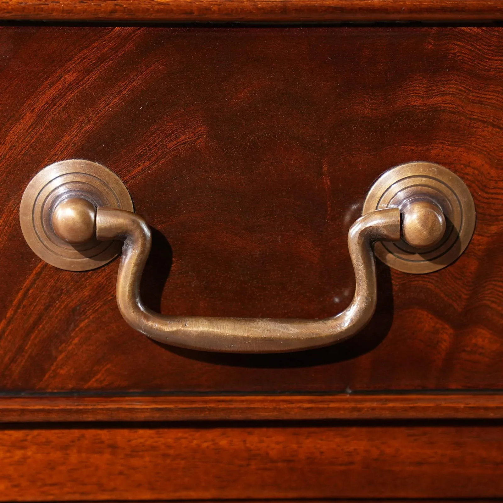 Niagara Furniture Campaign Small Mahogany Chest - 8