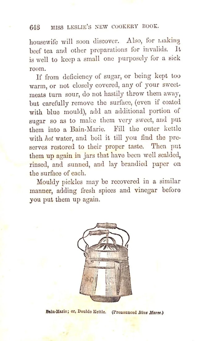 Miss Leslie's New Cookery Book 1837 Miss Leslie - 7